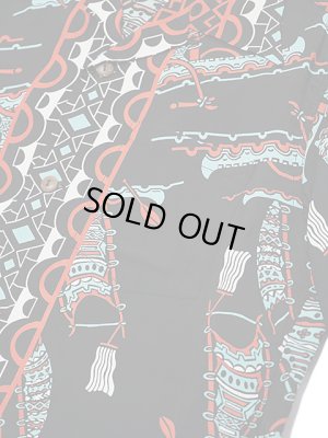 画像4: 【 SUN SURF（サンサーフ） 】　半袖アロハシャツ　S/S HAWAIIAN SHIRT　[ POLYNESIAN CANOE ]