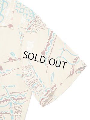 画像5: 【 SUN SURF（サンサーフ） 】　半袖アロハシャツ　S/S HAWAIIAN SHIRT　[ POLYNESIAN CANOE ]