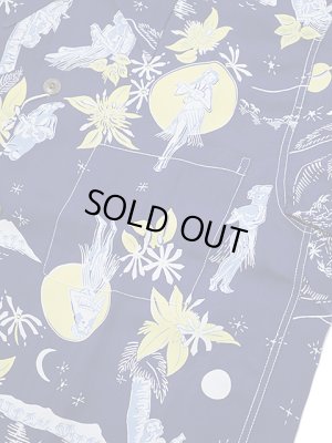 画像4: 【 SUN SURF SPECIAL EDITION（サンサーフスペシャルエディション） 】　半袖アロハシャツ　[ MOONLIGHT HULA ]　【 POI POUNDER TOG 】