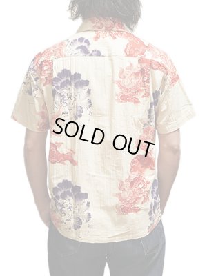 画像2: 【 SUN SURF SPECIAL EDITION（サンサーフスペシャルエディション） 】　半袖アロハシャツ　[ KARAJISHI BOTAN ]　【 唐獅子牡丹（からじしぼたん） 】