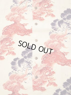 画像5: 【 SUN SURF SPECIAL EDITION（サンサーフスペシャルエディション） 】　半袖アロハシャツ　[ KARAJISHI BOTAN ]　【 唐獅子牡丹（からじしぼたん） 】