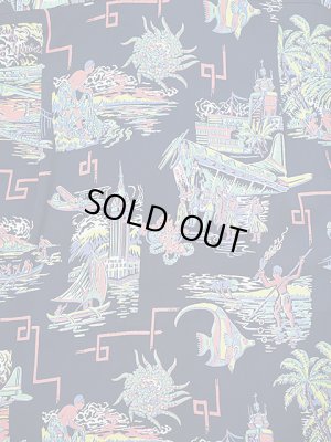 画像6: 【 SUN SURF（サンサーフ） 】　半袖アロハシャツ　S/S HAWAIIAN SHIRT　[ UNITED AIRLINE ]