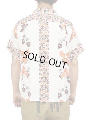 画像2: 【 SUN SURF（サンサーフ） 】　半袖アロハシャツ　S/S HAWAIIAN SHIRT　[ POLYNESIAN BORDER ]