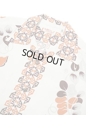 画像3: 【 SUN SURF（サンサーフ） 】　半袖アロハシャツ　S/S HAWAIIAN SHIRT　[ POLYNESIAN BORDER ]