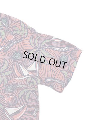 画像5: 【 SUN SURF（サンサーフ） 】 半袖アロハシャツ S/S HAWAIIAN SHIRT [ PALM BREEZING UP ] [ RED ]