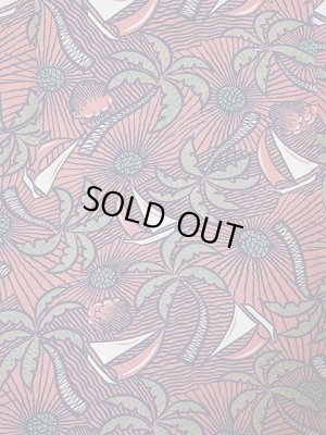 画像6: 【 SUN SURF（サンサーフ） 】 半袖アロハシャツ S/S HAWAIIAN SHIRT [ PALM BREEZING UP ] [ RED ]