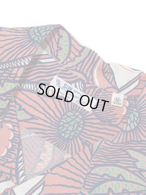 画像8: 【 SUN SURF（サンサーフ） 】 半袖アロハシャツ S/S HAWAIIAN SHIRT [ PALM BREEZING UP ] [ RED ]