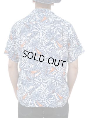 画像2: 【 SUN SURF（サンサーフ） 】 半袖アロハシャツ S/S HAWAIIAN SHIRT [ PALM BREEZING UP ] [ CREAM ]