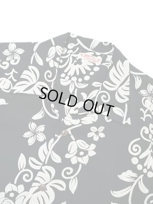 画像3: 【 SUN SURF（サンサーフ） 】 半袖アロハシャツ S/S HAWAIIAN SHIRT [ HAWAIIAN SKULL BORDER ] [ BLACK ]