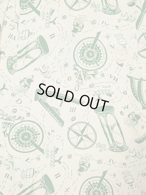 画像6: 【 SUN SURF（サンサーフ） 】 半袖アロハシャツ S/S HAWAIIAN SHIRT [ NAVIGATION OF THE SEA ] [ BEIGE ]