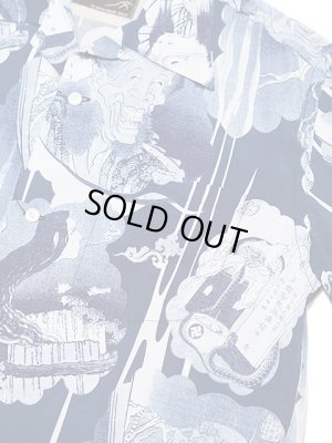 画像4: 【 SUN SURF x 北斎（サンサーフ x 北斎）SPECIAL EDITION  】　北斎コラボアロハシャツ　[ HAWAIIAN SHIRT ]　【 百物語 】