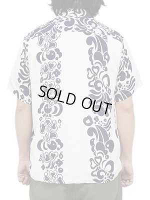 画像2: 【 SUN SURF（サンサーフ） 】 半袖アロハシャツ S/S HAWAIIAN SHIRT [ TAHITIAN PRINT ] [ OFF WHITE ]