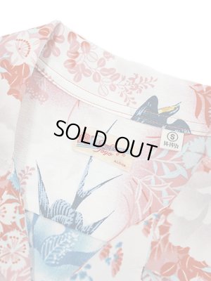 画像8: 【 SUN SURF（サンサーフ） 】　半袖アロハシャツ　S/S HAWAIIAN SHIRT　[ SWALLOWS FLY AROUND ]　[ RED ]