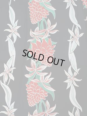 画像6: 【 SUN SURF（サンサーフ） 】 半袖アロハシャツ S/S HAWAIIAN SHIRT [ BLOOMS OF TORCH FLOWER ] [ BLACK ]