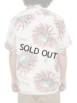 画像2: 【 SUN SURF（サンサーフ） 】 半袖アロハシャツ S/S HAWAIIAN SHIRT [ ISLAND BLOOM ] [ OFF WHITE ]