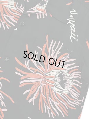 画像4: 【 SUN SURF（サンサーフ） 】 半袖アロハシャツ S/S HAWAIIAN SHIRT [ ISLAND BLOOM ] [ BLACK ]