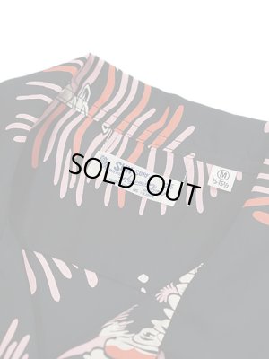 画像8: 【 SUN SURF（サンサーフ） 】 半袖アロハシャツ S/S HAWAIIAN SHIRT [ ISLAND BLOOM ] [ BLACK ]