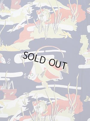 画像6: 【 SUN SURF（サンサーフ） 】 半袖アロハシャツ S/S HAWAIIAN SHIRT [ MOORISH IDOL ] [ NAVY ]