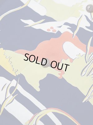 画像7: 【 SUN SURF（サンサーフ） 】 半袖アロハシャツ S/S HAWAIIAN SHIRT [ MOORISH IDOL ] [ NAVY ]