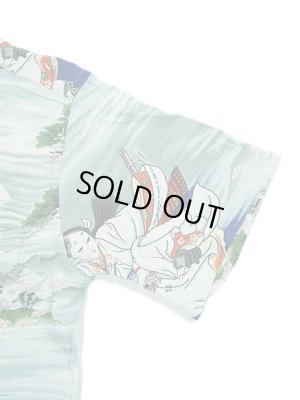 画像5: 【 SUN SURF SPECIAL EDITION（サンサーフスペシャルエディション） 】　半袖アロハシャツ　[ USHIWAKAMARU FIGHTING BENKEI ]　【 KAIKAMAHINE 】