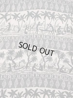 画像7: 【 SUN SURF（サンサーフ） 】　半袖アロハシャツ　S/S HAWAIIAN SHIRT　[ ISLAND CLASSIC BORDER ]　[ PINK ]