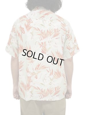 画像2: 【 SUN SURF（サンサーフ） 】　半袖アロハシャツ　S/S HAWAIIAN SHIRT　[ WHITE EGRET ]　[ GRAY ]