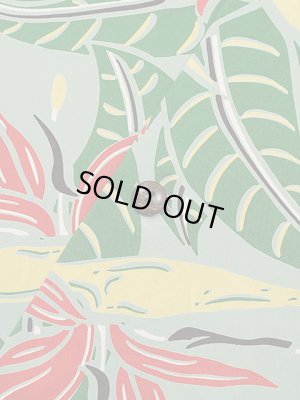 画像7: 【 SUN SURF（サンサーフ） 】　半袖アロハシャツ　S/S HAWAIIAN SHIRT　[ BIRD OF PARADISE ]　[ GREEN ]