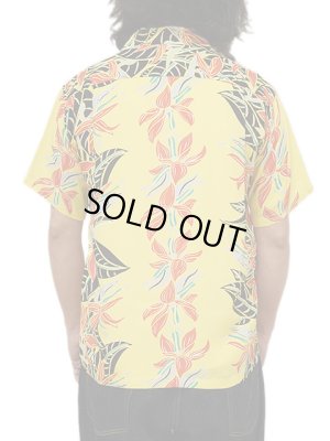画像2: 【 SUN SURF（サンサーフ） 】　半袖アロハシャツ　S/S HAWAIIAN SHIRT　[ BIRD OF PARADISE ]　[ YELLOW ]