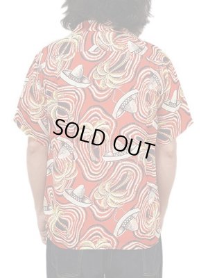 画像2: 【 SUN SURF（サンサーフ） 】　半袖アロハシャツ　S/S HAWAIIAN SHIRT　[ PANIOLO COUNTRY ]　[ RED ]