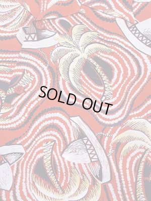 画像4: 【 SUN SURF（サンサーフ） 】　半袖アロハシャツ　S/S HAWAIIAN SHIRT　[ PANIOLO COUNTRY ]　[ RED ]