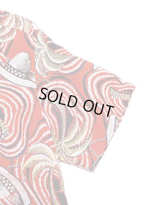 画像5: 【 SUN SURF（サンサーフ） 】　半袖アロハシャツ　S/S HAWAIIAN SHIRT　[ PANIOLO COUNTRY ]　[ RED ]