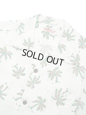 画像3: 【 SUN SURF（サンサーフ） 】　半袖アロハシャツ　S/S HAWAIIAN SHIRT　[ SCATTERED PALMTREE ]　[ OFF WHITE ]