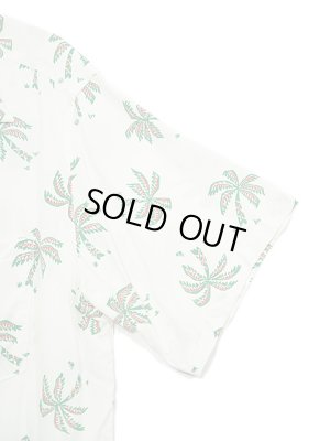 画像5: 【 SUN SURF（サンサーフ） 】　半袖アロハシャツ　S/S HAWAIIAN SHIRT　[ SCATTERED PALMTREE ]　[ OFF WHITE ]