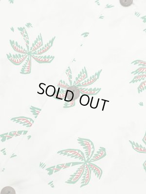 画像7: 【 SUN SURF（サンサーフ） 】　半袖アロハシャツ　S/S HAWAIIAN SHIRT　[ SCATTERED PALMTREE ]　[ OFF WHITE ]