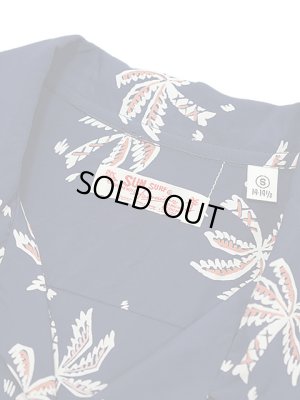 画像8: 【 SUN SURF（サンサーフ） 】　半袖アロハシャツ　S/S HAWAIIAN SHIRT　[ SCATTERED PALMTREE ]　[ NAVY ]