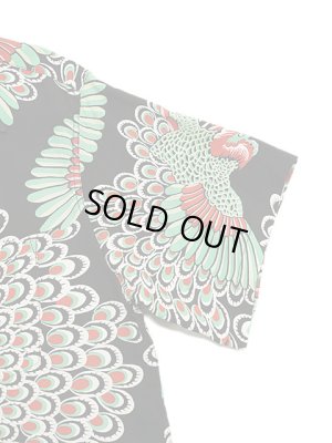画像5: 【 SUN SURF（サンサーフ） 】　半袖アロハシャツ　S/S HAWAIIAN SHIRT　[ PEACOCK ]　[ BLACK ]