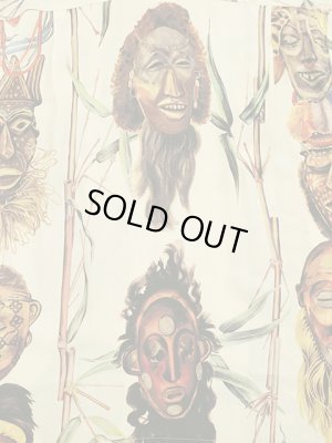 画像7: 【 SUN SURF SPECIAL EDITION（サンサーフスペシャルエディション） 】　半袖アロハシャツ　[ BATTLE MASK ]　【 NO NAME PRINTED IN KYOTO 】