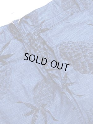 画像4: 【 SUN SURF（サンサーフ） 】　インディゴジャガードショーツ　[ Indigo Jacquard Shorts ]　[ PINEAPPLE ]