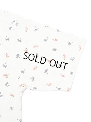 画像4: 【 SUN SURF（サンサーフ） 】　半袖ハワイアンポロシャツ　S/S HAWAIIAN POLO SHIRT　[ HULA & PALM TREE ]　[ COOLMAX ]