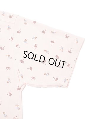 画像4: 【 SUN SURF（サンサーフ） 】　半袖ハワイアンポロシャツ S/S HAWAIIAN POLO SHIRT [ HULA & PALM TREE ] [ COOLMAX ] 【 メール便可 】