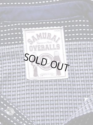 画像10: 【 SAMURAI JEANS（サムライジーンズ） 】  インディゴ刺し子ワークシャツ