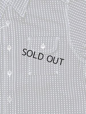 画像4: 【 SAMURAI JEANS（サムライジーンズ） 】  インディゴ刺し子ワークシャツ