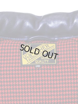 画像9: 【 Y'2 LEATHER（ワイツーレザー） 】　ホースハイド × ステアオイルダウンベスト [ 馬革×牛革 ] [ BLUE x SADDLE ]