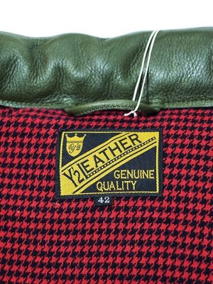 画像9: 【 Y'2 LEATHER（ワイツーレザー） 】　ホースハイド × ステアオイルダウンベスト [ 馬革×牛革 ] [ OLIVE x SADDLE ]