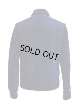 画像4: 【 限定モデル 】 【 Y'2 LEATHER（ワイツーレザー） 】　ステアスエード 1st Type Gジャン　[ STEER SUEDE NAVY ]　