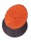 画像2: 【 TONNY CAP（トニーキャップ） 】COTTON WATCH CAP [ ORANGE ] [ Made In Japan ] 【 メール便可 】 (2)