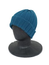 【 TONNY CAP（トニーキャップ） 】COTTON WATCH CAP [ BLUE ] [ Made In Japan ] 【 メール便可 】