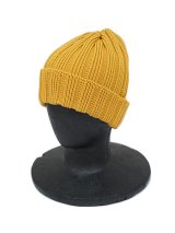 【 TONNY CAP（トニーキャップ） 】COTTON WATCH CAP [ MUSTARD ] [ Made In Japan ] 【 メール便可 】