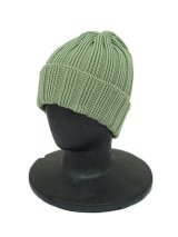 【 TONNY CAP（トニーキャップ） 】COTTON WATCH CAP [ GREEN ] [ Made In Japan ] 【 メール便可 】