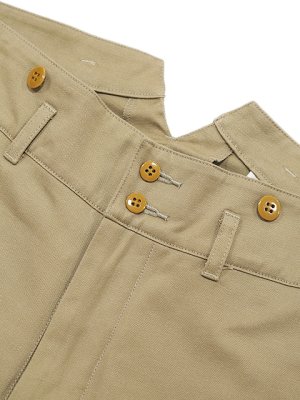 画像3: 【 The 2 Monkeys（ザ・ツーモンキーズ） 】　ヴォイジャーパンツ　[ Voyager Pants ] [ Chino Cloth ] [ Khaki ]